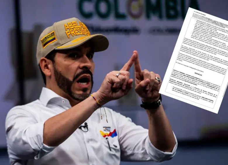 El candidato presidencial se pronunció sobre la indagación por parte del CNE por presuntas firmas falsas para su inscripción. FOTO: JULIO CÉSAR HERRERA