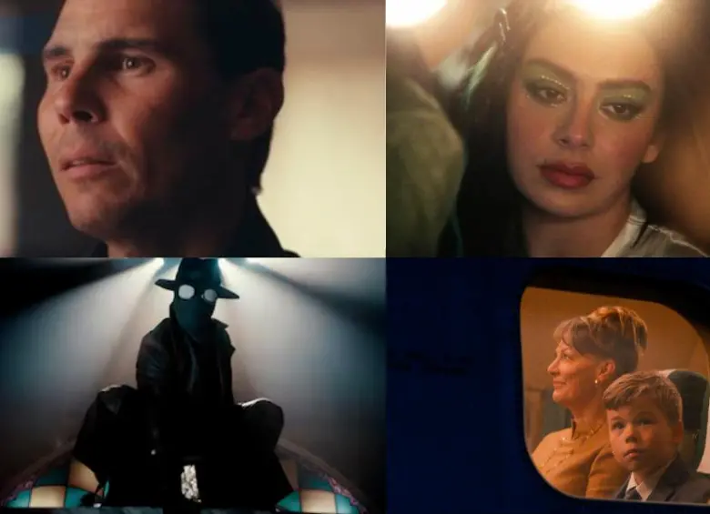 Rafa, The Moment, Spider-Noir y Propeller one-way night coach son algunas de las series y películas que se estrenarán en plataformas en mayo de 2026. FOTO: Netflix, A24, Sony y Apple TV.