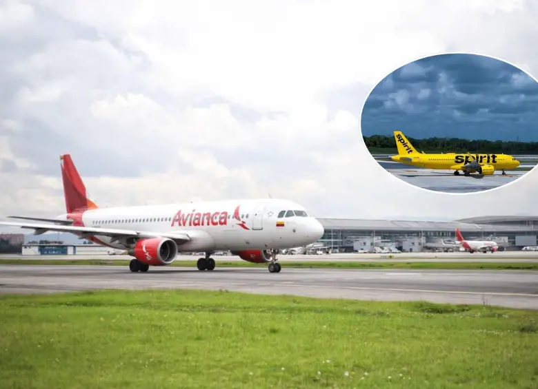 La aerolínea Avianca se ofreció a reubicar los pasajeros de Spirit Airlines tras anuncio de cierre de operaciones. FOTOS: Colprensa - AFP 
