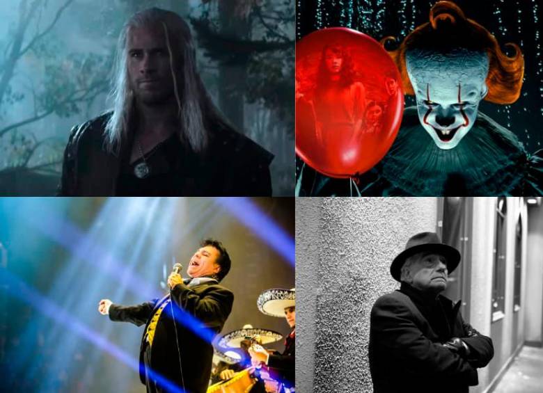 The Witcher, It: Welcome to Derry y las series documentales de Juan Gabriel y Martin Scorsese son algunos de los estrenos de octubre. FOTOS: Cortesía Netflix, HBO Max y Apple TV+