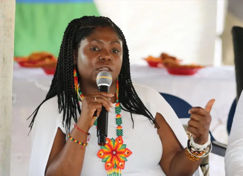 Vicepresidenta Francia Márquez. Foto: Vicepresidencia