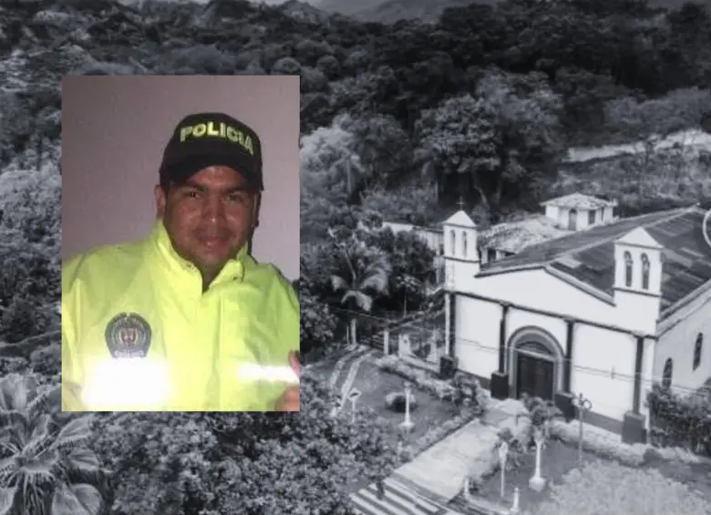 Mataron a un policía en Sopetrán, Antioquia. Foto: Cortesía