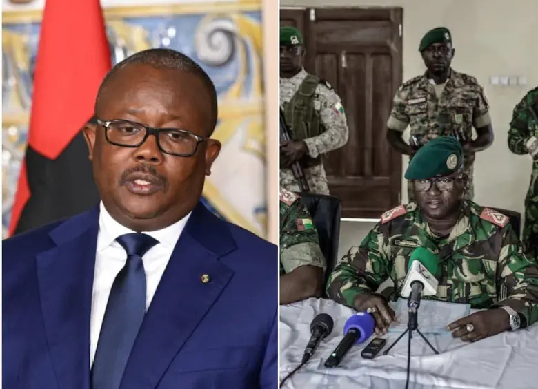 Militares toman el “control total” de Guinea-Bisáu y “suspenden” el proceso electoral. FOTOS: Tomadas de las redes sociales @zentrismo