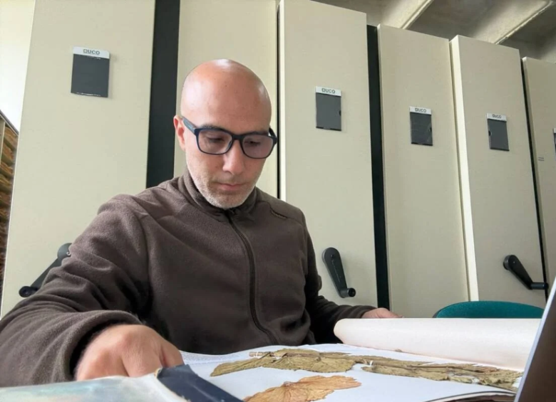 Este es Bladimir Vera Marín, el candidato a doctor en Biología que está investigando las plantas alimenticias en Colombia. FOTO: Cortesía.