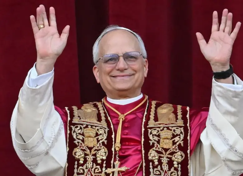 Así fue como eligieron al papa León XIV en el cónclave de este 2025. FOTO: Agencia Xinhua
