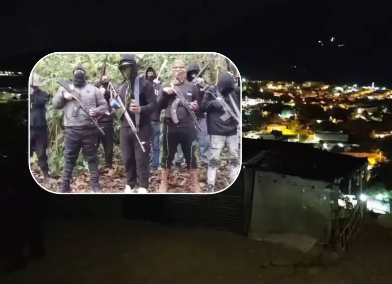 Las autoridades debilitaron a la banda delincuencial AK47 durante un operativo. FOTO: Gaula- redes sociales