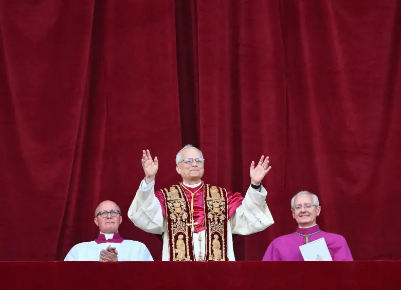 El estadounidense Robert Prevost es el nuevo papa. FOTO. AFP