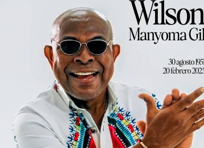 Wilson Manyoma murió este jueves, 20 de febrero de 2025, a sus 73 años. FOTO: Discos Fuentes 