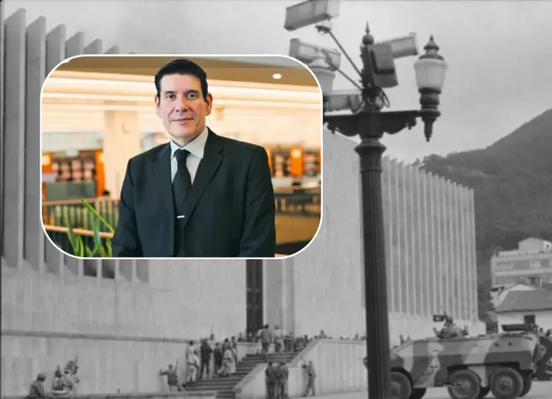 José Mauricio Gaona es hijo del magistrado Manuel Gaona Cruz, quien murió en la toma del Palacio de Justicia de Colombia. FOTO: Cortesía - Consejo de Estado