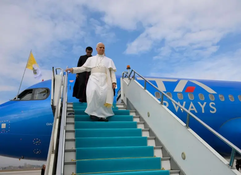 León XIV es el quinto papa que visita Turquía. FOTO: VATICANO
