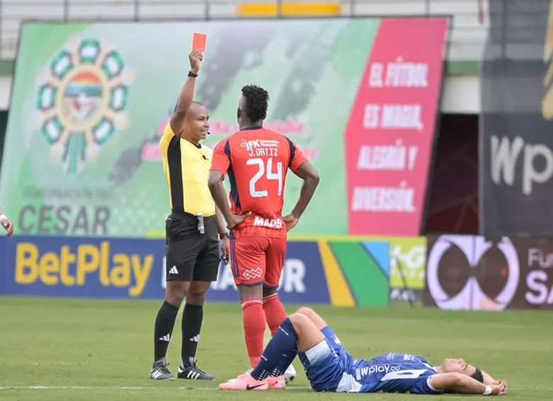 Deportivo Independiente Medellín ha registrado 6 expulsiones en la temporada, sin embargo, no es el equipo más afectado por las expulsiones. FOTO: Colprensa