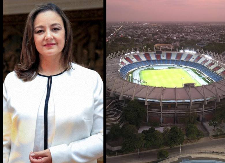 La ministra Luz Cristina López propuso cambiar a Barranquilla como sede de la Selección Colombia. Foto: Colprensa