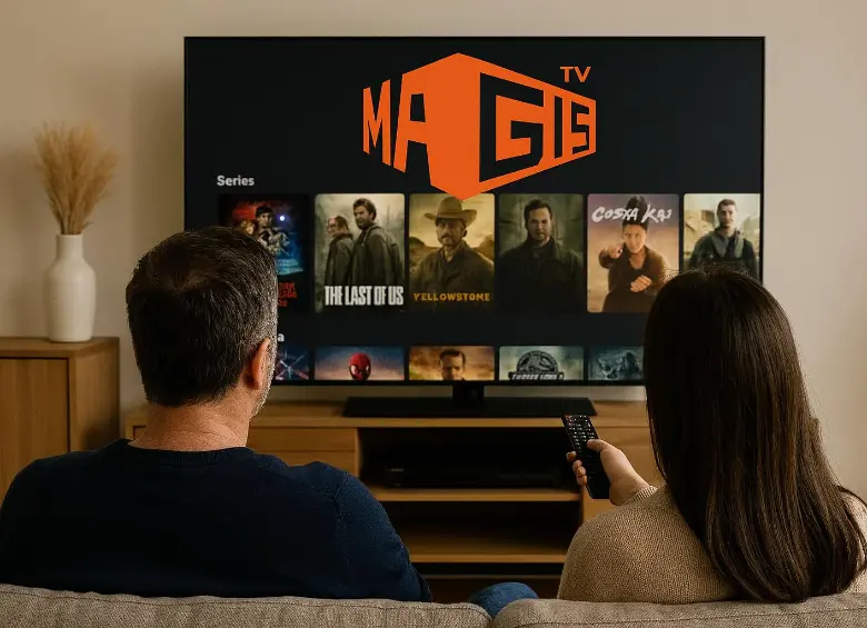 El uso de plataformas ilegales como Magis TV implica riesgos de ciberseguridad y legales; existen alternativas legales gratuitas para ver contenido. FOTO IA/El Colombiano