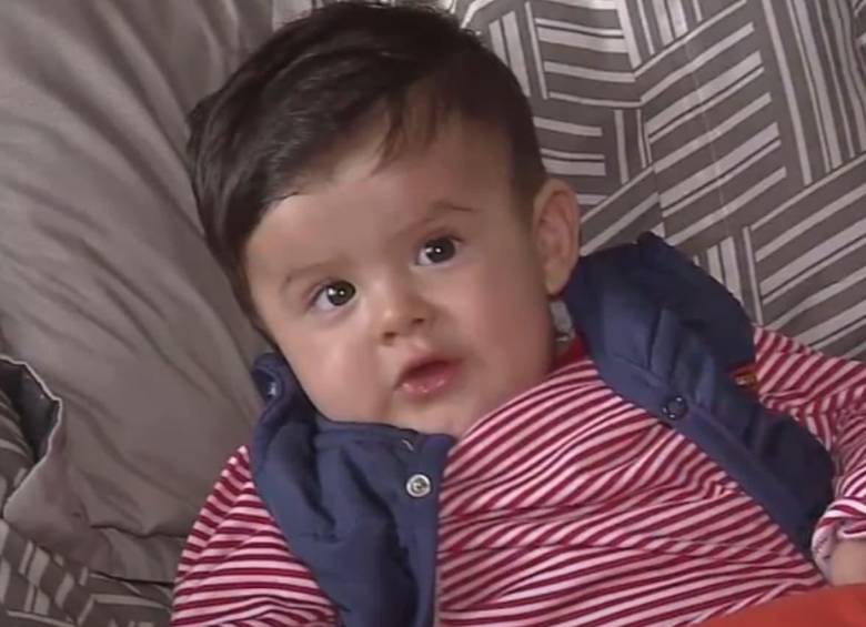 Gael Puentes tiene una enfermedad cuyo medicamento es el más caro del mundo. FOTO: Captura de video 