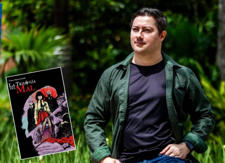 Nelson Matta es el autor de La trilogía del mal. FOTO: Julio César Herrera