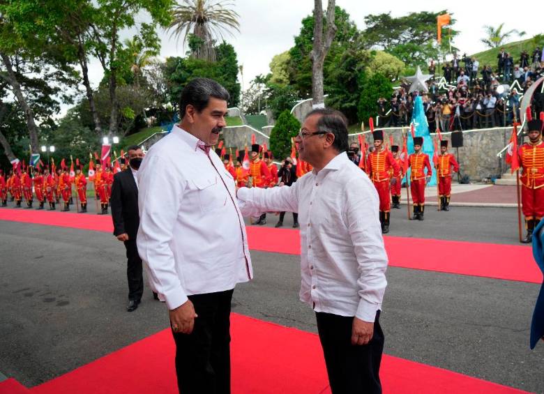 La reunión entre Gustavo Petro y Nicolás Maduro es privada. FOTO CORTESÍA