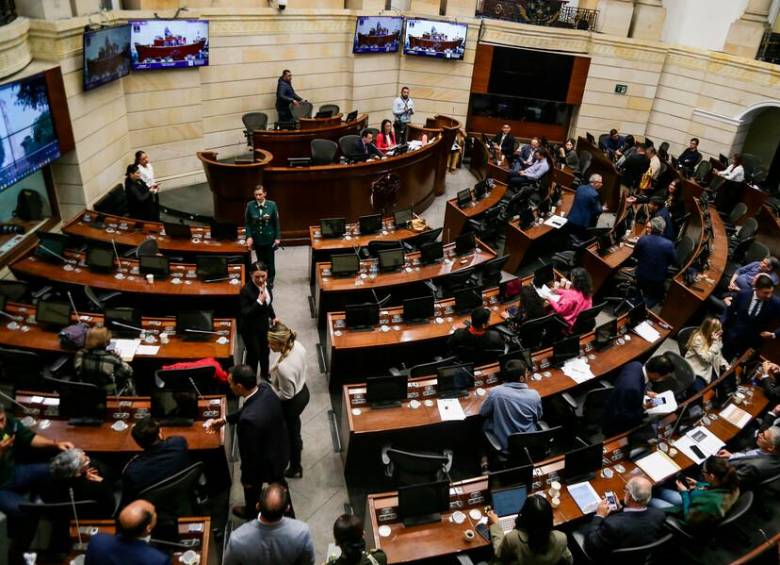 El Congreso retoma sesiones para su último periodo antes del 20 de julio, en medio de menor actividad legislativa y el ambiente de campaña presidencial. FOTO: COLPRENSA