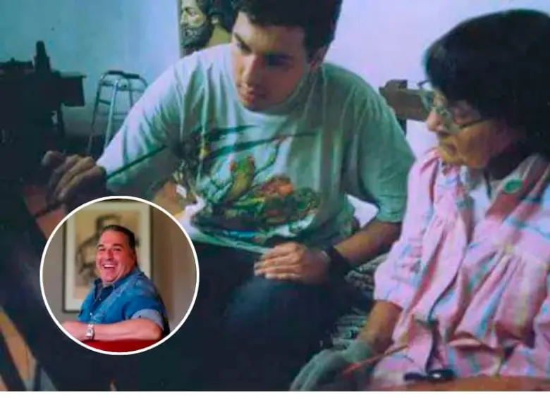 Mateo Blanco conoció a Débora Arango en los noventa. FOTO Cortesía Mateo Blanco