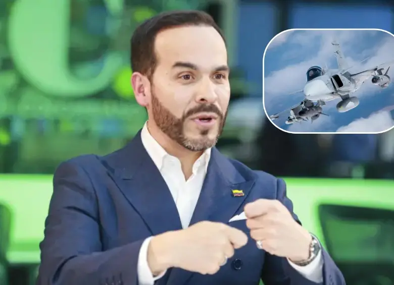 De La Espriella pide a EE. UU. vetar la compra de aviones Gripen E del gobierno Petro a la sueca Saab