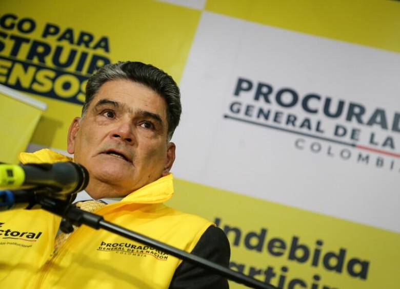 El procurador general de la Nación, Gregorio Eljach. FOTO: Colprensa.