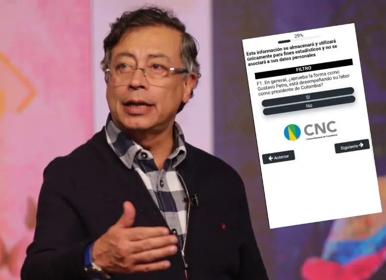 Denuncian en redes sociales presuntas irregularidades en una supuesta encuesta del CNC. FOTO: Colprensa 