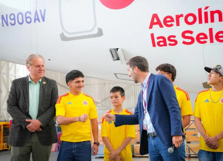 Avianca será la aerolínea oficial de la Selección Colombia en el Mundial 2026. FOTO: Cortesía Avianca 