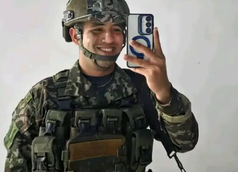 El soldado Anthony Santiago Peñaloza Ramírez fue hallado muerto en una finca en Cúcuta, Norte de Santander. FOTO: Tomada de las redes sociales 