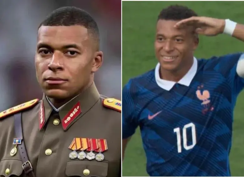 ¿Por qué llaman “dictador” a Kylian Mbappé? FOTOS: Generadas con IA - Tomadas de X @AdriRM33 