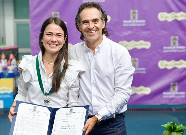 Proantioquia recibió una especial reconocimiento por parte de la Alcaldía de Medellín. FOTO: Alcaldía de Medellín 