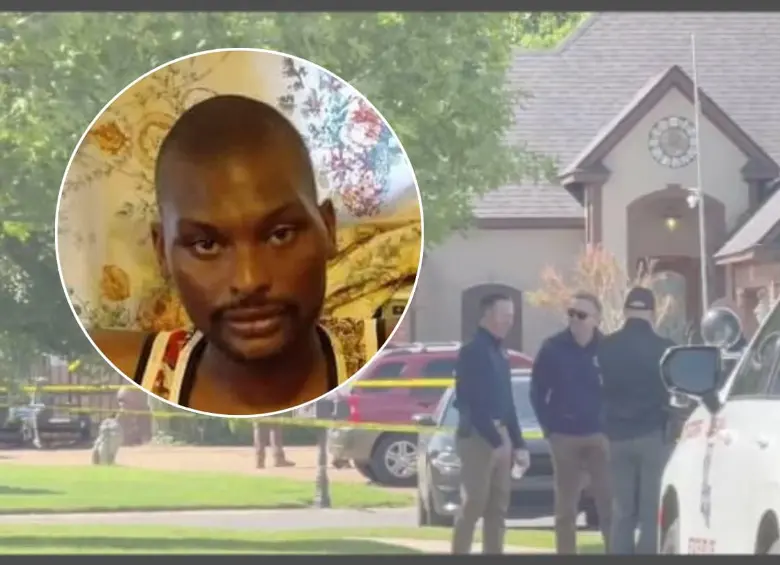 Shamar Elkins, de 31 años, habría asesinado a ocho niños en Luisiana, Estados Unidos. FOTO: Captura de video 