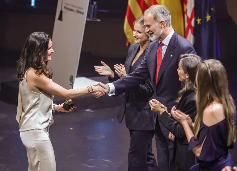Valentina Agudelo Vargas ganó el Premio Princesa de Girona Internacional – CreaEmpresa 2025. FOTO: Cortesía
