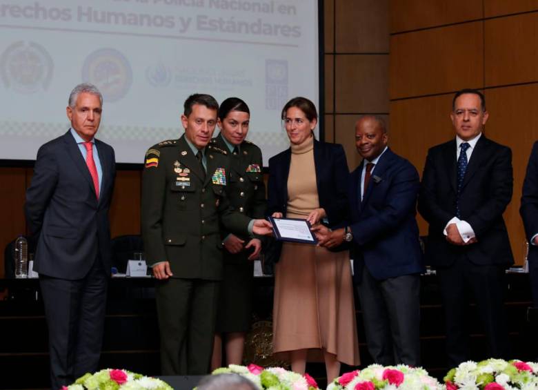 Bajo el enfoque de seguridad humana, promovido por el presidente Gustavo Petro, la Policía lanzó este programa en el marco de la transformación institucional. FOTO: CORTESÍA