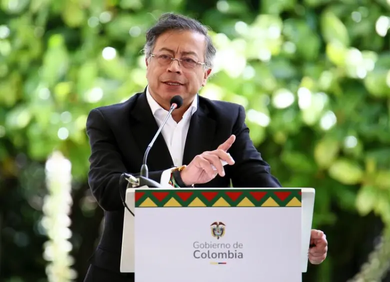 El presidente Gustavo Petro en la Cumbre de Países Amazónicos. FOTO: COLPRENSA