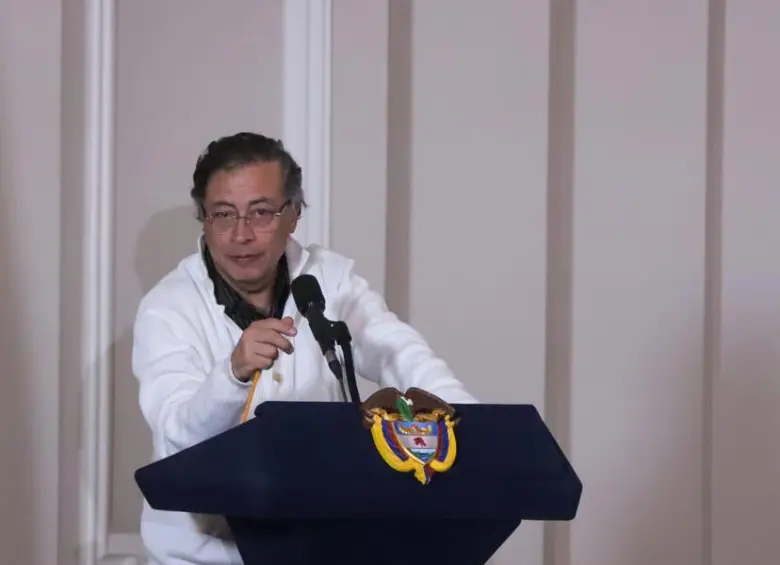 Gustavo Petro, presidente de Colombia, dejará el poder el próximo 7 de agosto. FOTO: COLPRENSA
