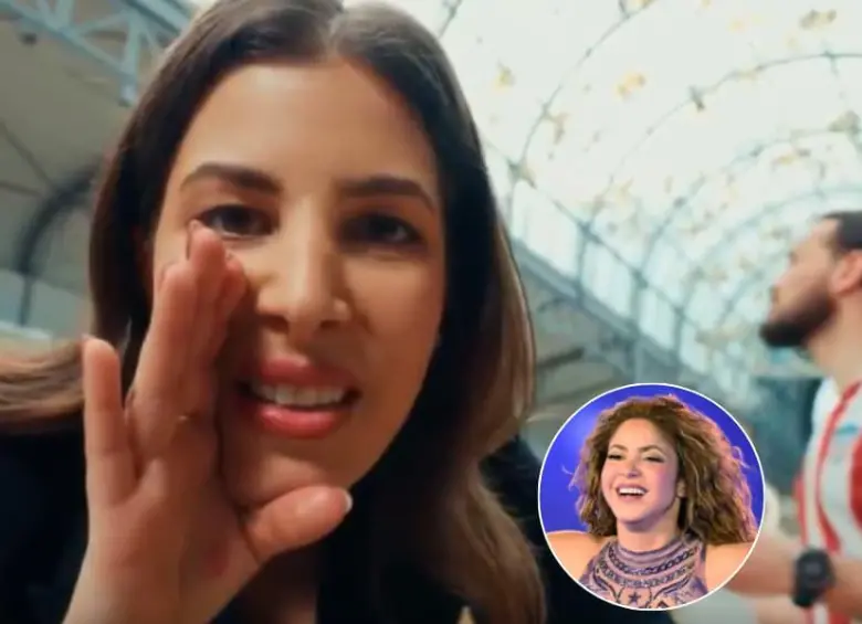 Anissa Chegwin es la directora del centro comercial y quien aparece durante todo el video. FOTO: Captura de pantalla