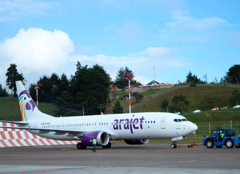 La aerolínea Arajet inició operaciones en Antioquia, con vuelos directos entre Rionegro y Santo Domingo (República Dominicana). FOTO cortesía