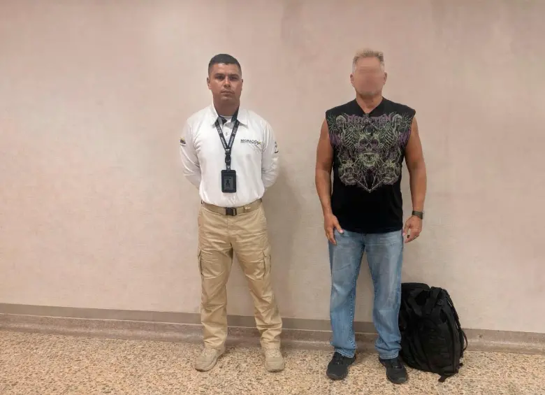 En el segundo caso cayó un hombre que fue expulsado de la policía de Estados Unidos y confesó que venía a ejercer el turismo sexual. FOTO: CORTESÍA MIGRACIÓN
