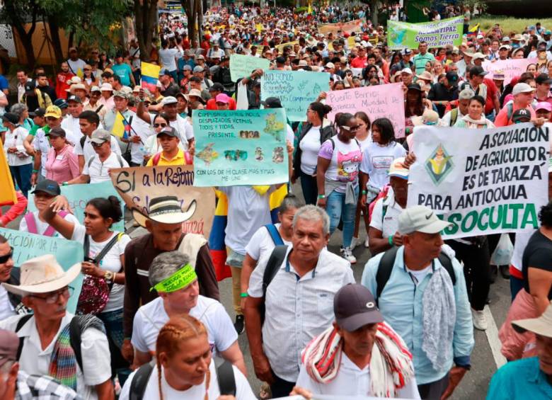 Gobierno de Petro se midió el pulso en las calles de Medellín: así fue la “Movilización por la vida”