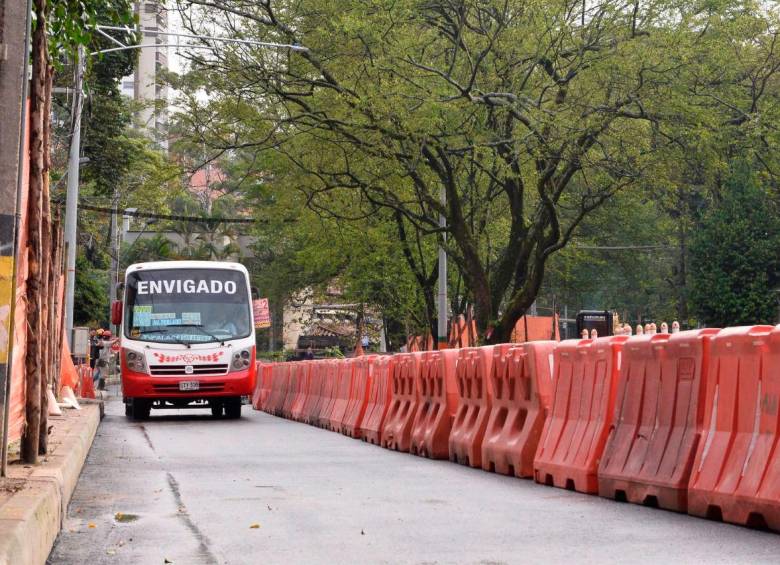 La apertura del corredor le da continuidad a la avenida El Poblado. FOTO: CORTESÍA