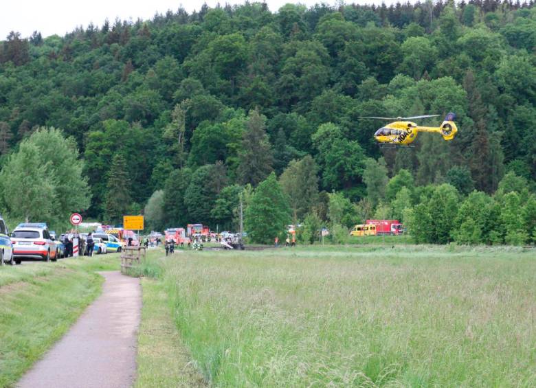 Entre los heridos, habría quince de gravedad. El accidente también es atendido por organismos de socorro de Austria. FOTO: GETTY