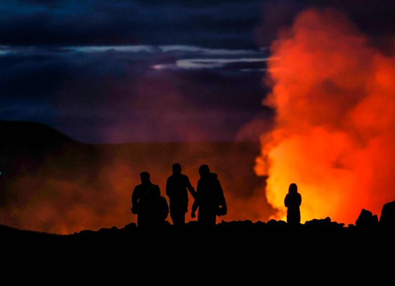 Este monte pertenece al sistema volcánico krysuvik, ubicado cerca de la capital de Islandia. Foto: GETTY