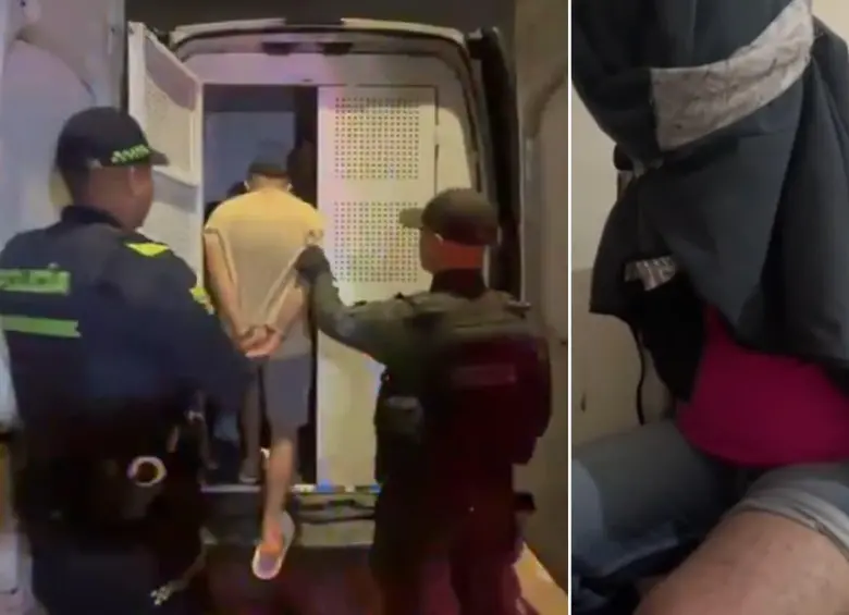 Capturaron a cinco hombres señalados de secuestrar a un conductor en la localidad de Bosa, en Bogotá. FOTOS. Capturas de video 