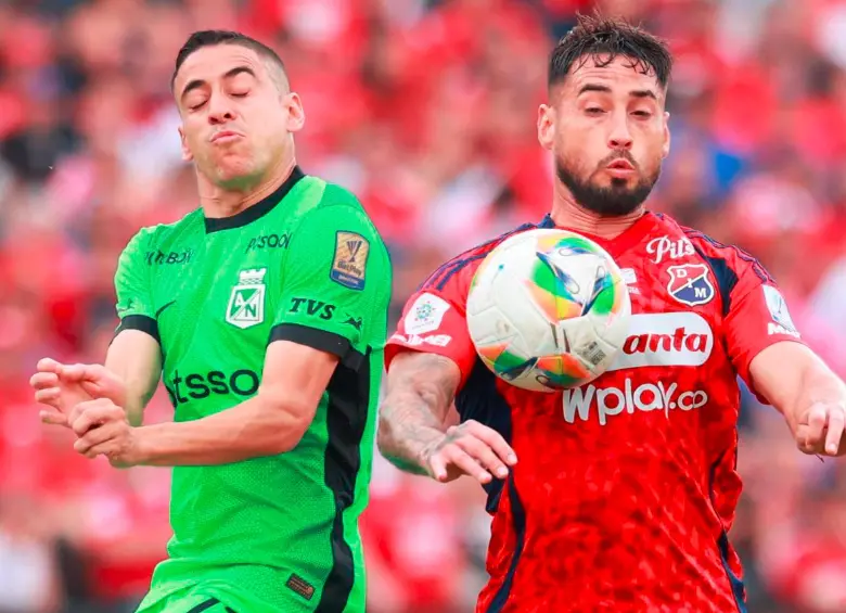 Independiente Medellín y Atlético Nacional se enfrentan en un nuevo clásico paisa. FOTO MANUEL SALDARRIAGA
