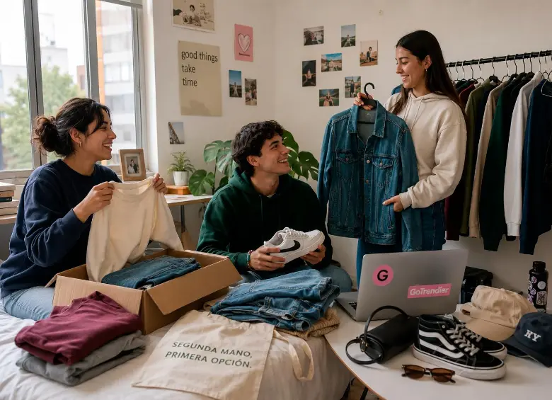 Estudiantes universitarios buscan alternativas para generar ingresos y cubrir gastos como matrícula, transporte, materiales académicos y alimentación durante el semestre. FOTO suministrada por Go Trendier