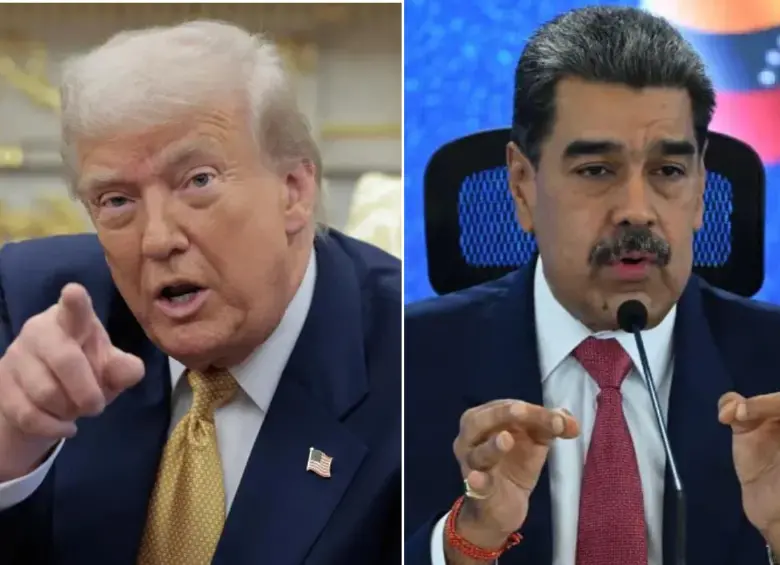El presidente de Estados Unidos, Donald Trump, ordenó detener todo acercamiento con su par venezolano, Nicolás Maduro. FOTOS: GETTY - Agencia XINHUA