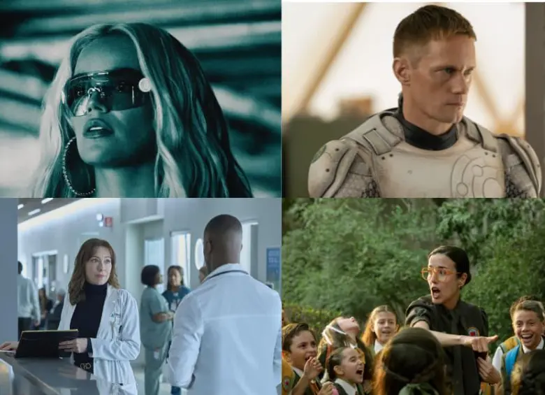 Estas son algunas de las producciones que llegarán en mayo. FOTO Cortesía Netflix, Apple TV+ y Disney+