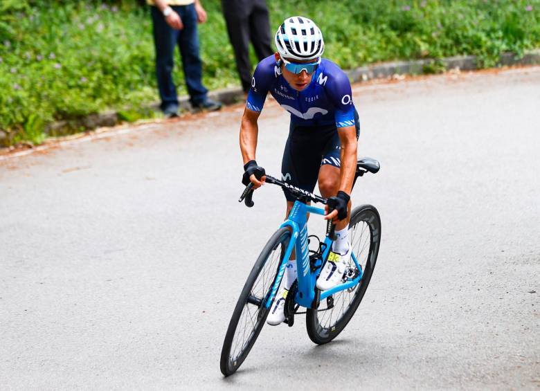 Éiner Rubio compite en su tercer Giro de Italia. Sorprende con su gran nivel, ya ganó etapa. FOTO @PhotoGomezSport