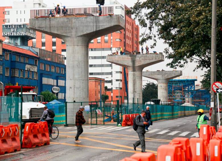 La segunda línea del Metro de Bogotá se menciona en el decreto que repatria más de 100 billones de pesos del ahorro pensional. FOTO COLPRENSA. 