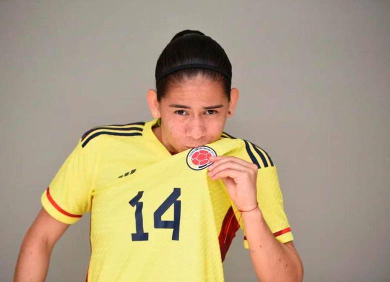 Mariana Muñoz, la encargada de poner a celebrar a Colombia en el inicio del Mundial sub-20 femenino en Costa Rica. FOTO: TOMADA DE INSTAGRAM MUÑOZ