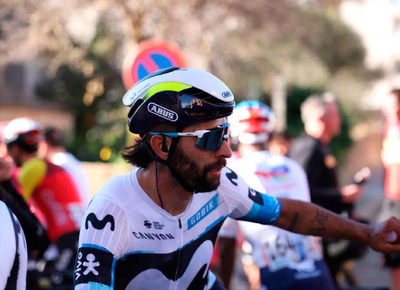 Fernando Gaviria comenzó su temporada 11 en el ciclismo de Europa. FOTO: Tomada de X @Movistar_Team